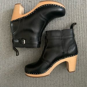 Swedish Hasbeen Toffel clog ankle boots